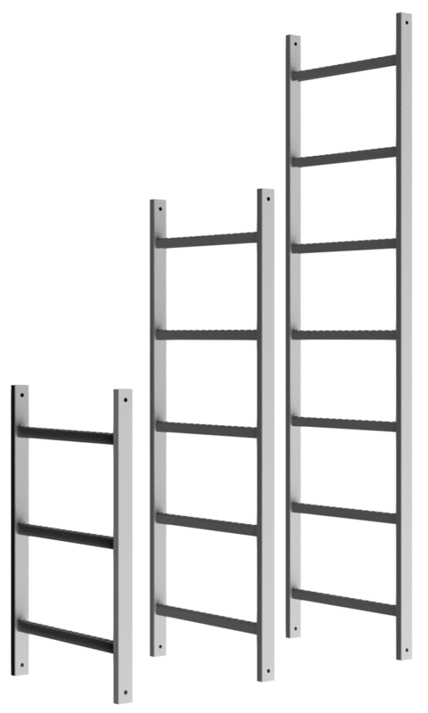 Konstrukcja modułowa drabiny