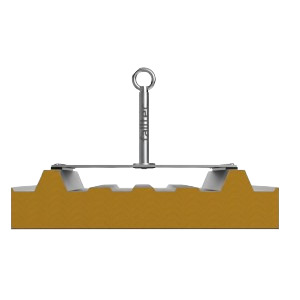 Słupek płyta warstwowa