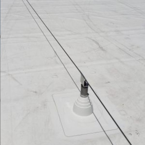 System linowy asekuracji z uszczelnieniem membrany Poznań